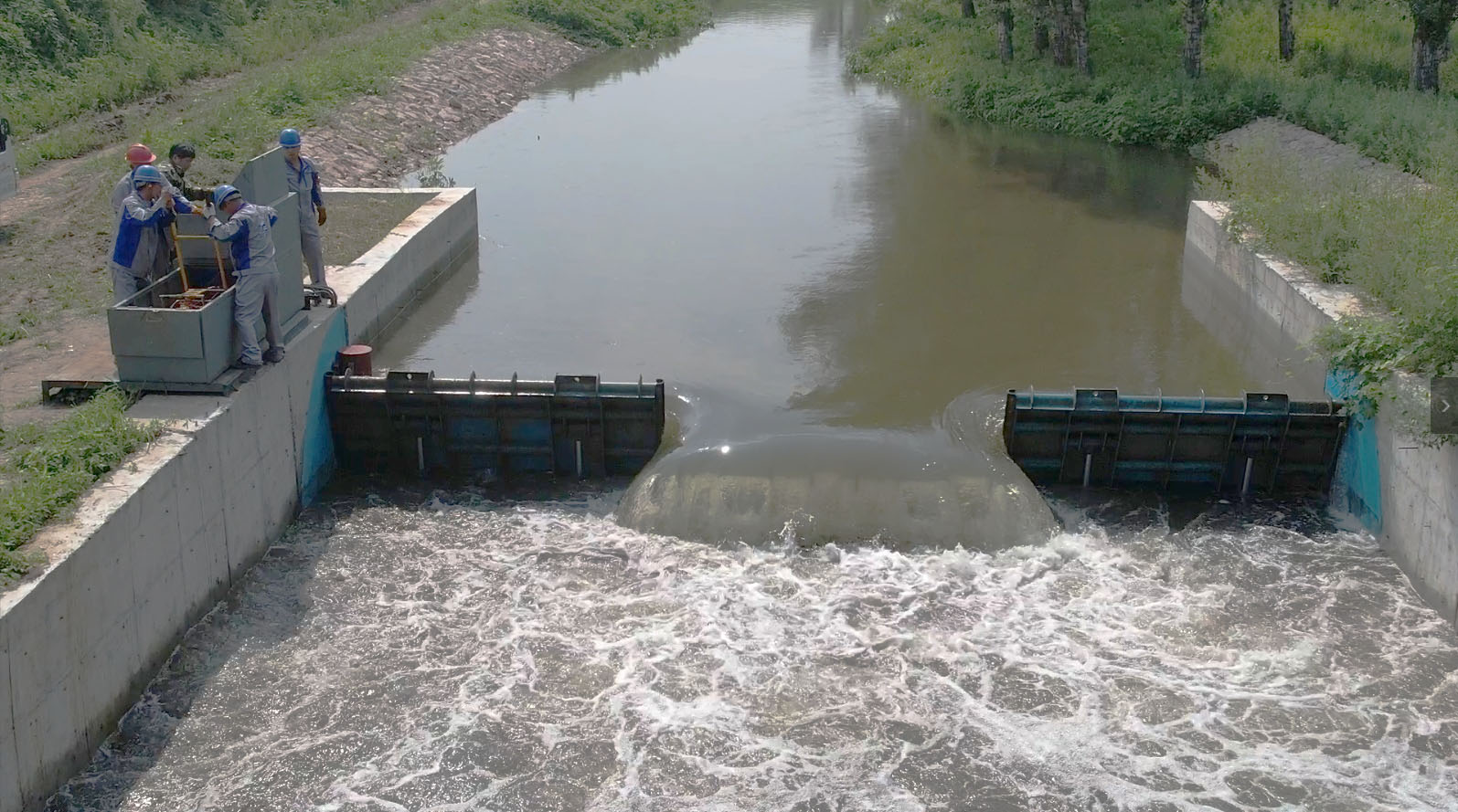 Lishu Silmplified Elevated Dam (Driven by Manpower)