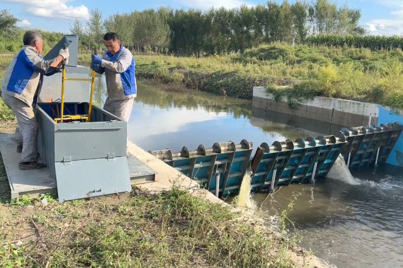 inflatable rubber dam