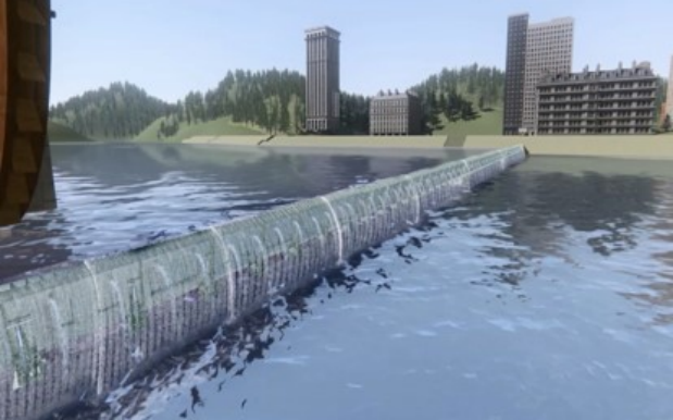 Hydraulic Elevator Dam