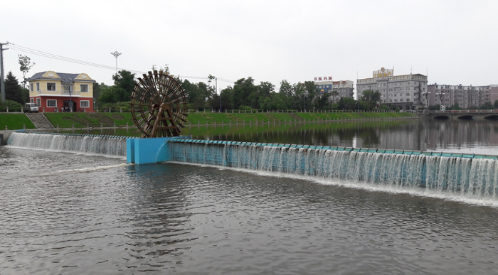 Two-Way Tide Retaining Hydraulic Elevator Dam